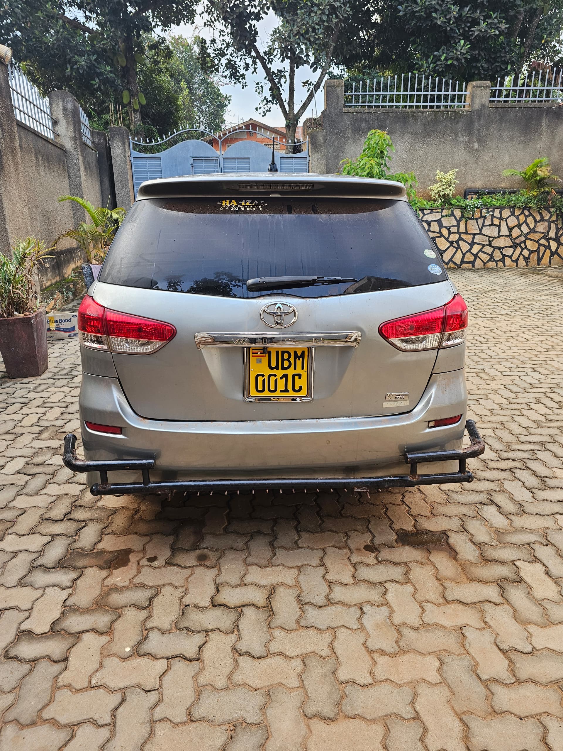 Toyota Wish Rental Uganda - Self Drive Tours Uganda Back